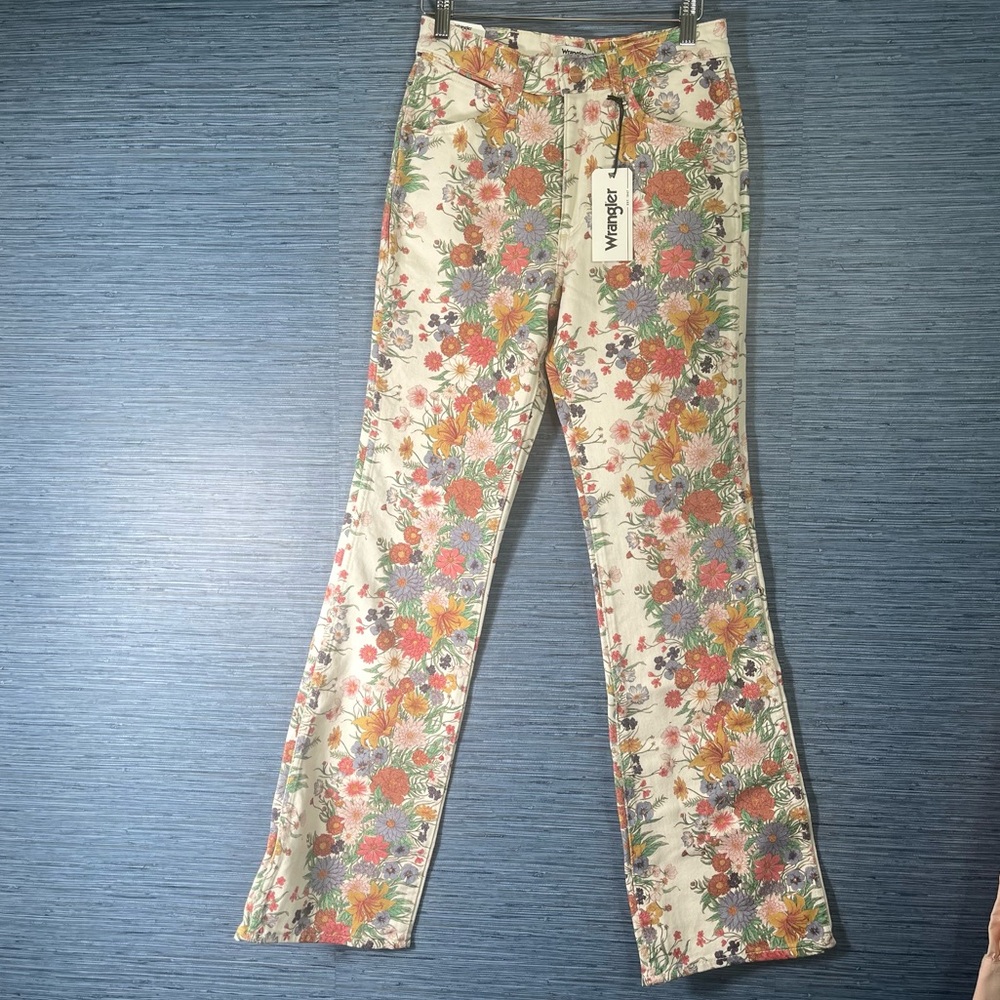 Free People Wrangler Westward Floral Bootcut jeans - Picture 5 of 8